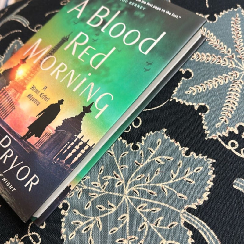 A Blood Red Morning (First Edition, First Printing)
