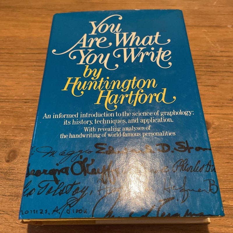 You Are What You Write