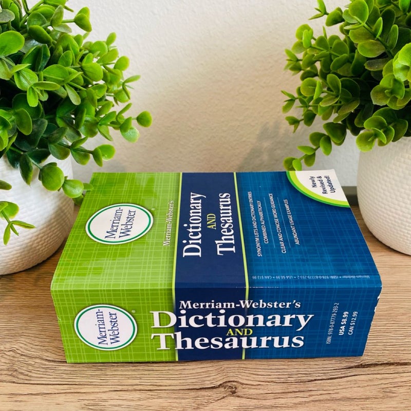 Merriam-Webster's Dictionary and Thesaurus