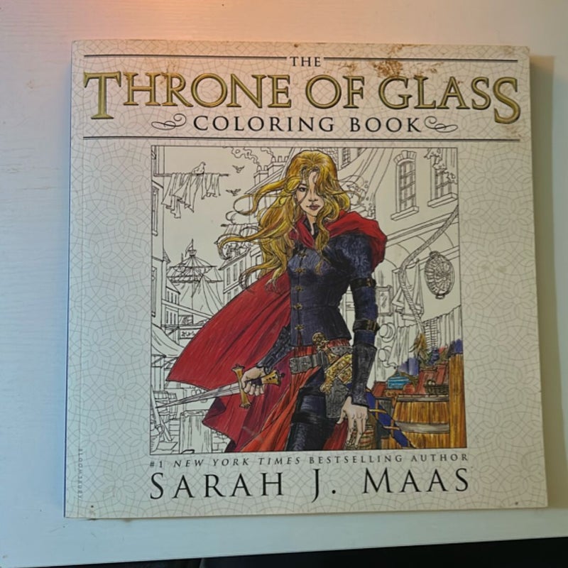 The Throne of Glass Coloring Book