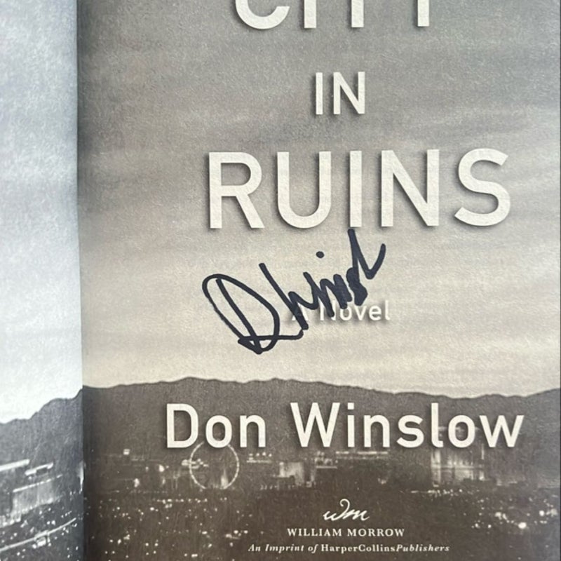 City in Ruins (signed) 