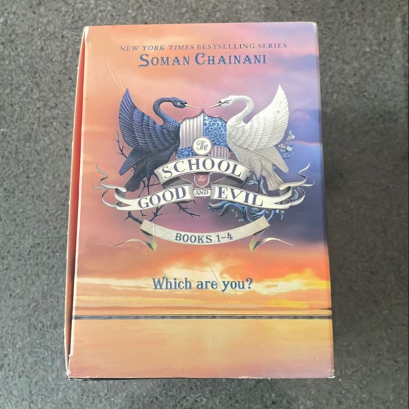 The School for Good and Evil Books 1-4 Paperback Box Set