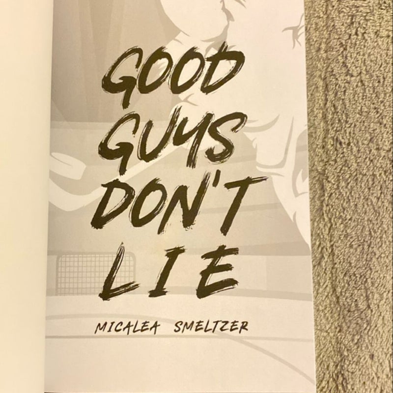 Good Guys Don’t Lie (Special Edition - Cover Misprint)