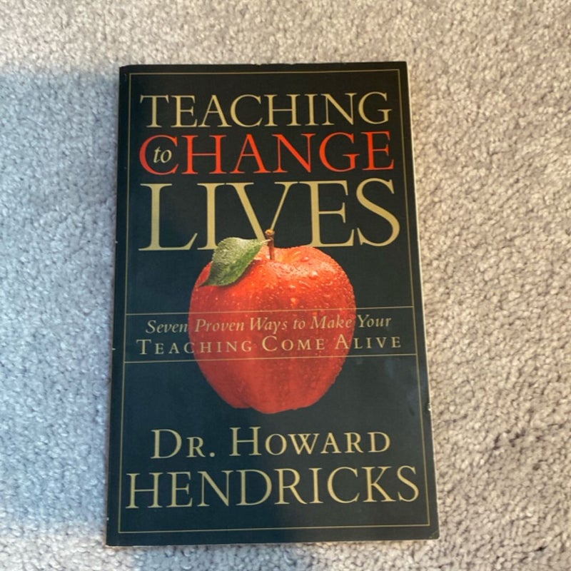 Teaching to Change Lives