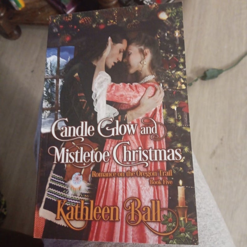Candle Glow and Mistletoe Christmas
