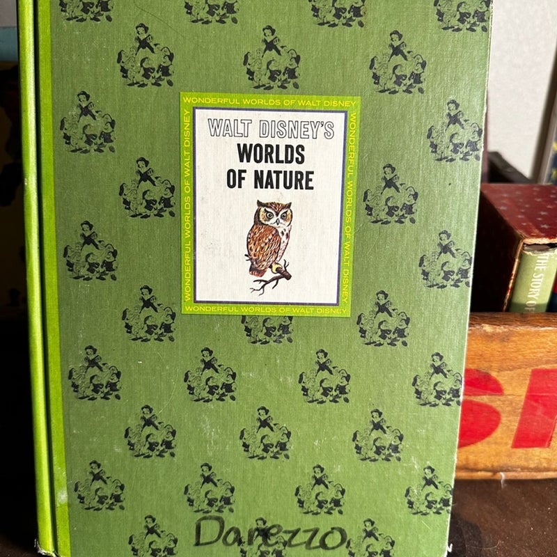 Walt Disney World Of Nature 1965 Vintage Hard Cover Book
