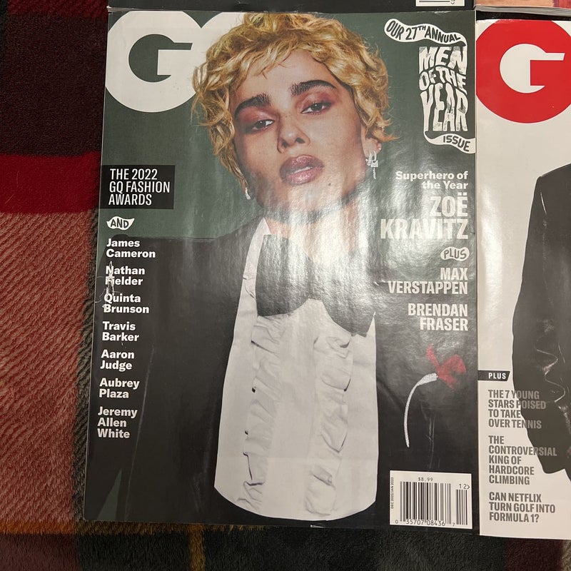 GQ Magazine Lot of 4