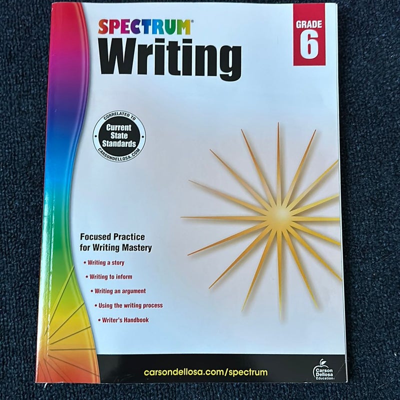 Spectrum Writing, Grade 6