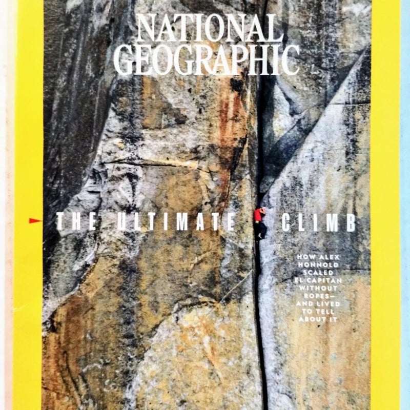 National Geographic Magazine Feb 2019 The Ultimate Climb