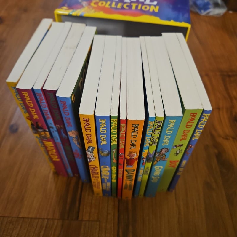 Roald Dahl 15-Book Boxed Set-PROP-RMS
