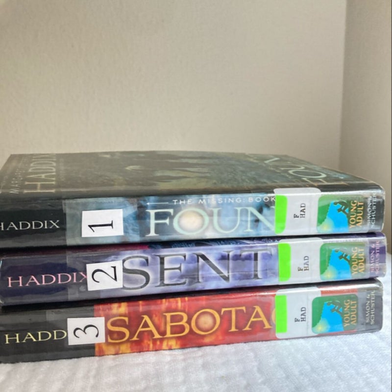 The Missing Series Bundle: Found, Sent, Sabotaged