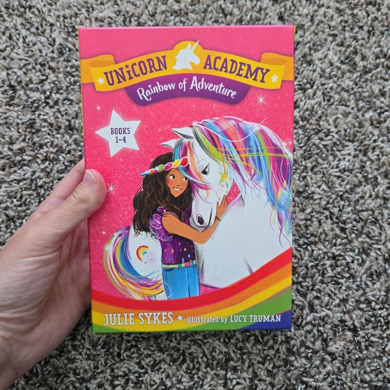 Unicorn Academy: Rainbow of Adventure Boxed Set (Books 1-4)