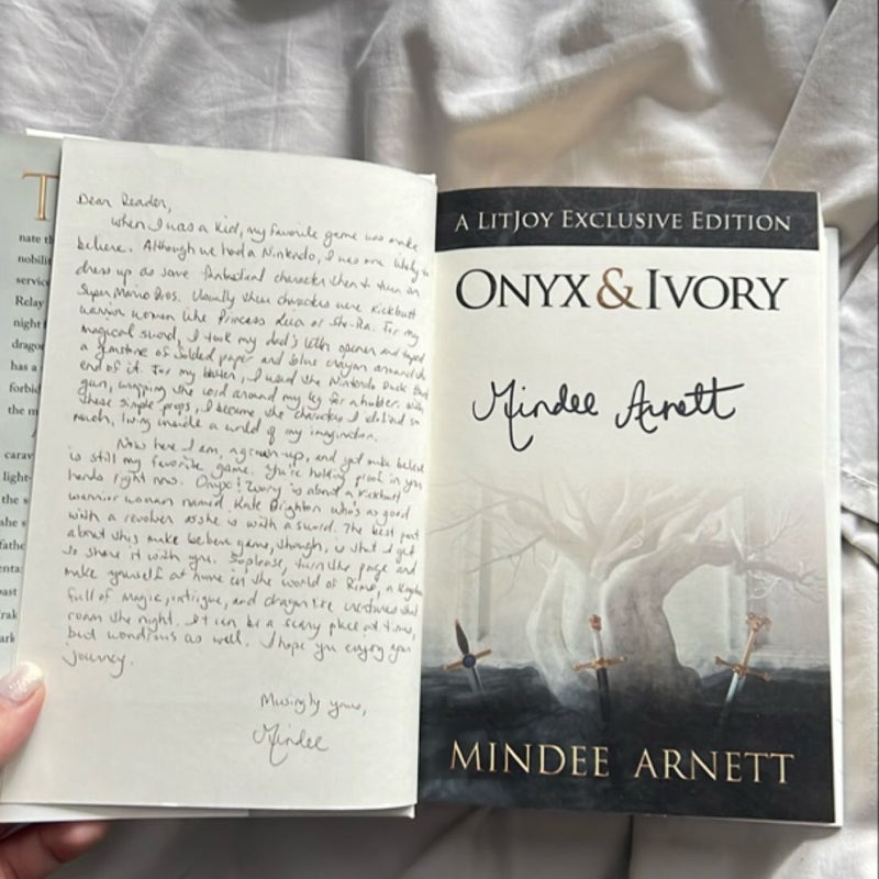 Onyx & Ivory (signed by author)