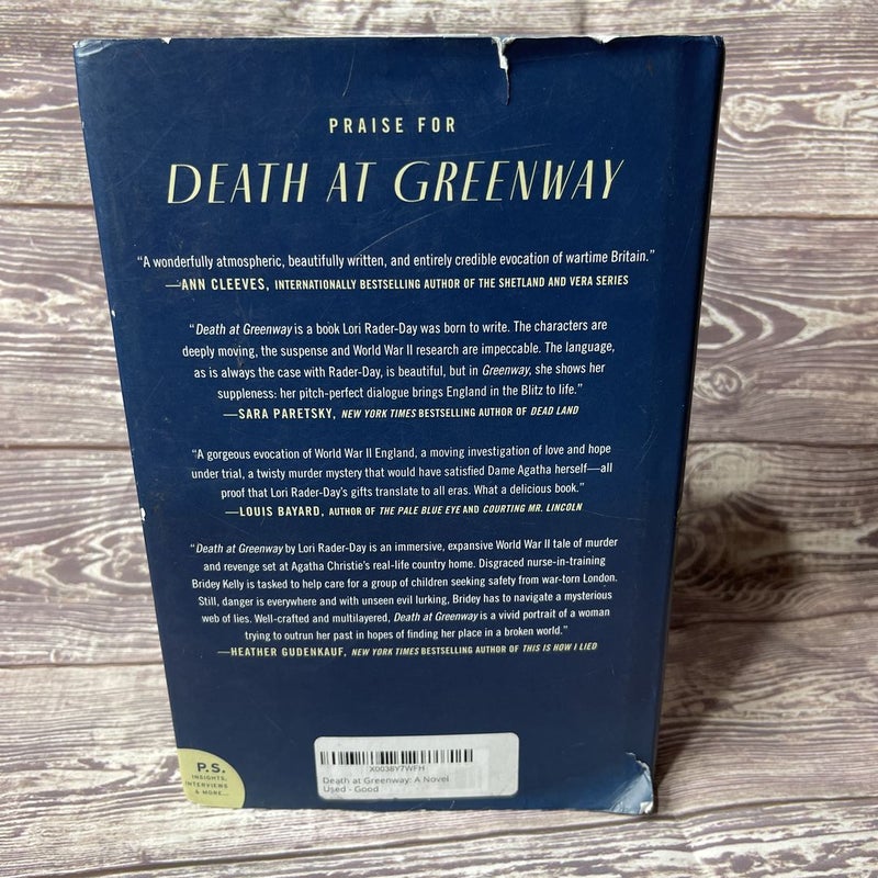 Death at Greenway by Lori RaderDay