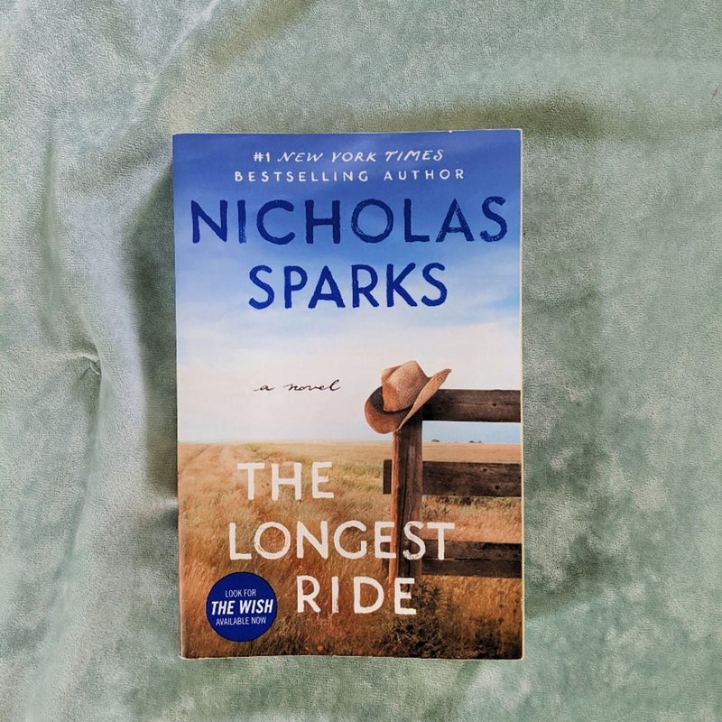 The Longest Ride by Nicholas Sparks, Paperback | Pangobooks