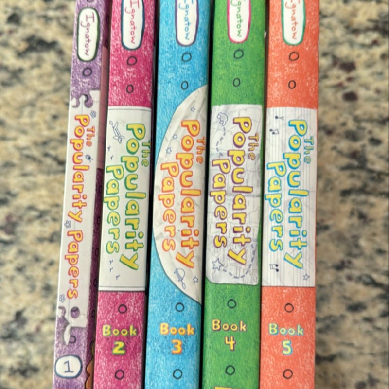 The Popularity Papers books 1-5