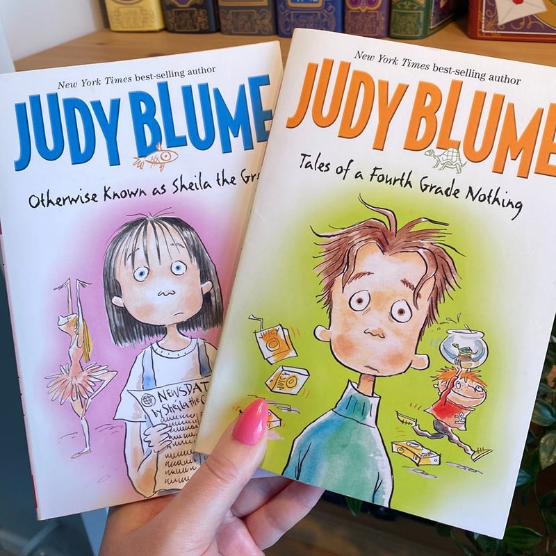 Tales of a Fourth Grade Nothing FUDGE SERIES BUNDLE Judy Bloom