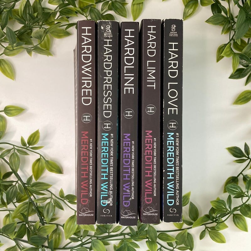 The Hacker Series Complete Set 1-5 Hardwired, Hardpressed, Hardline, Hard Limit, Hard Love 