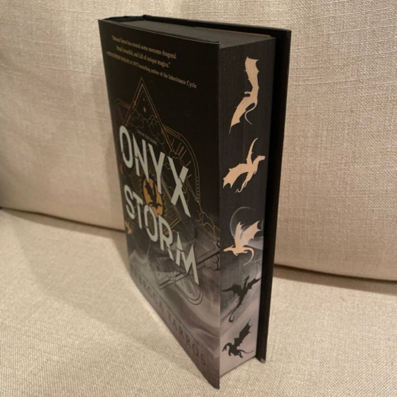 SIGNED Onyx Storm