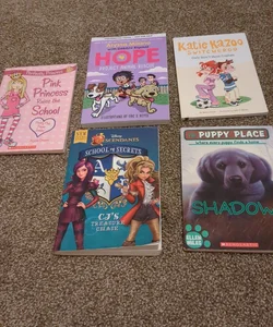 Kids chapter book lot 