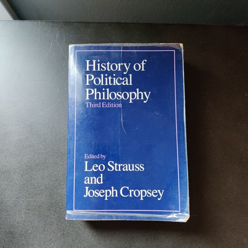 History of Political Philosophy