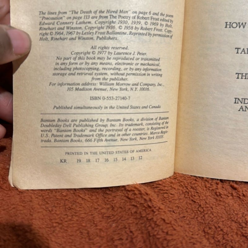 Peter's Quotations