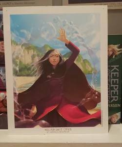 Linh Song Keeper of the lost cities original givaway poster
