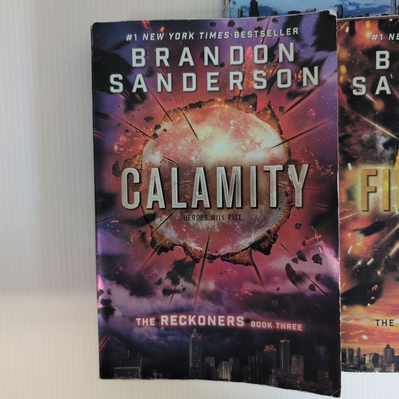 *THE RECKONERS 1-3* Steelheart, Firefight, Calamity