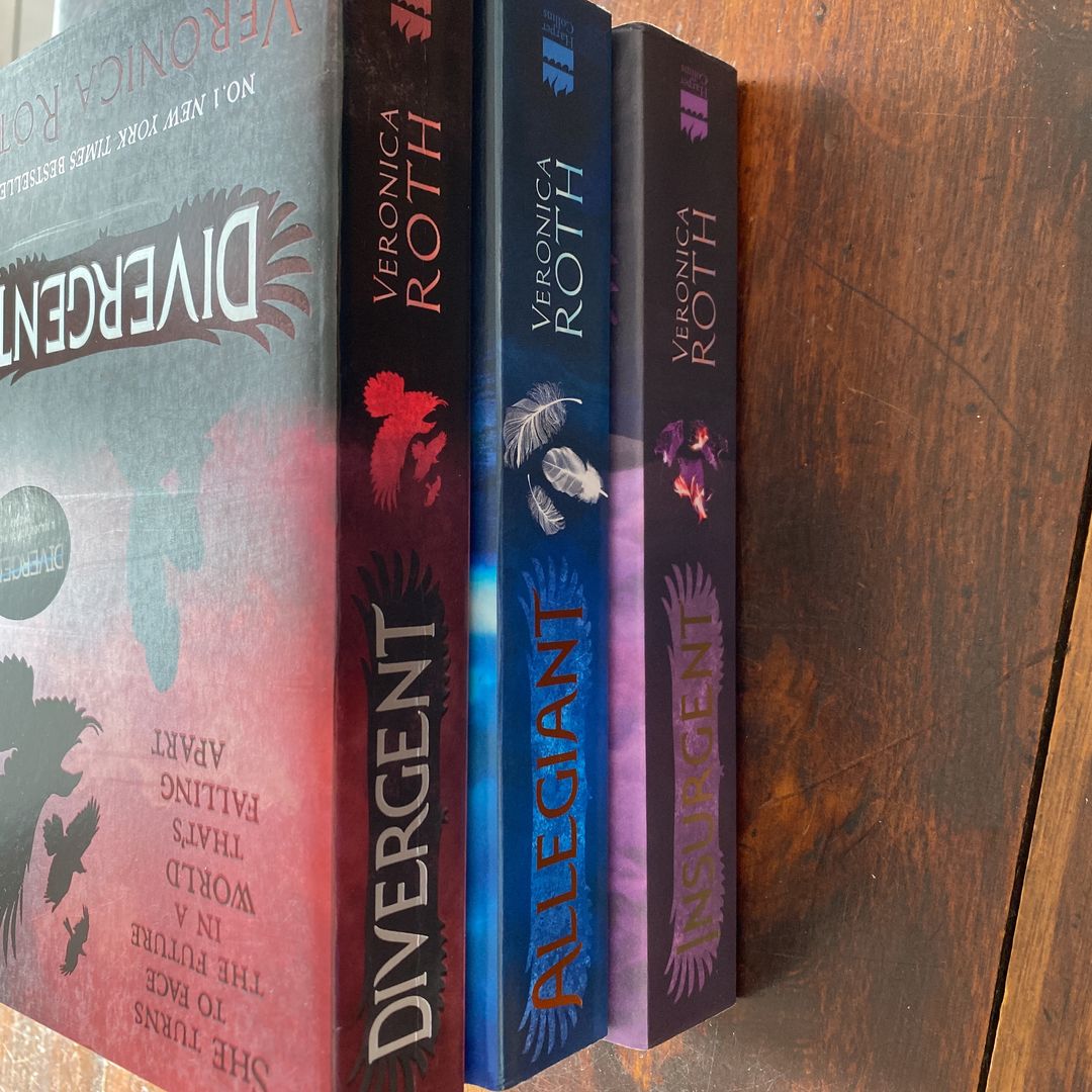 Divergent Series (Books 1-3) UK Covers by Veronica Roth, Paperback