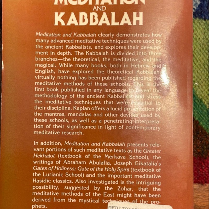 Meditation and Kabbalah 