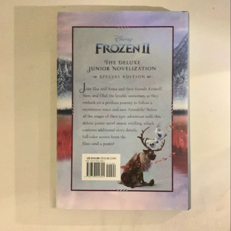 Frozen & Frozen II Deluxe Junior Novelizations 