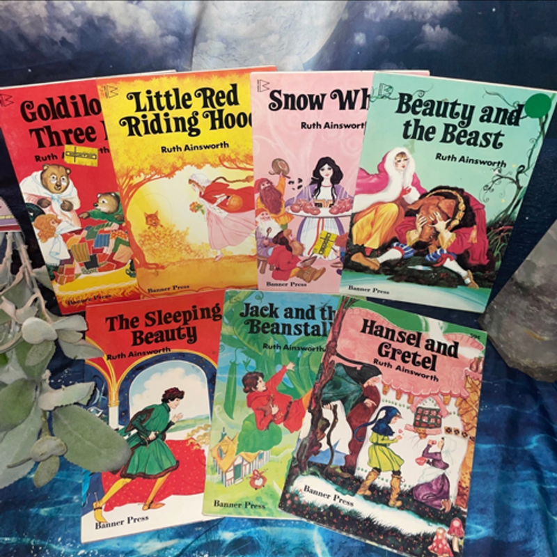 Vintage Fairytale Books Set