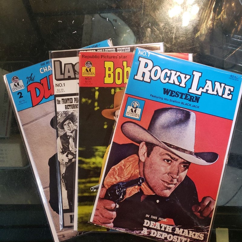 Cowboy comics lot