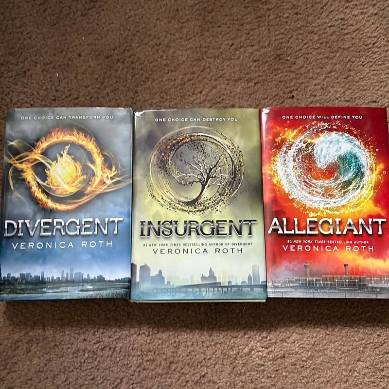 Divergent, Insurgent, Allegiant