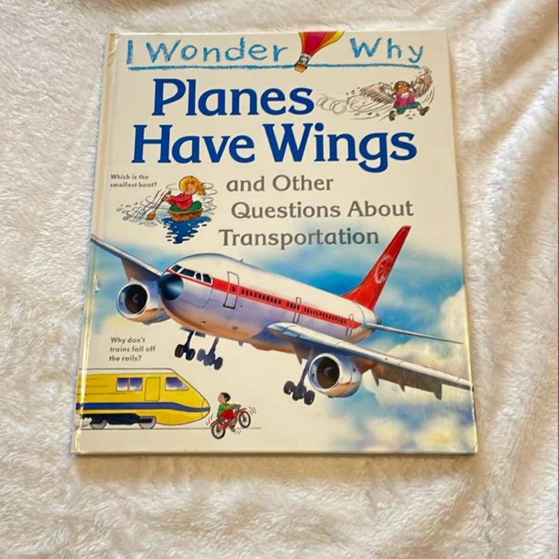 I Wonder Why Planes Have Wings