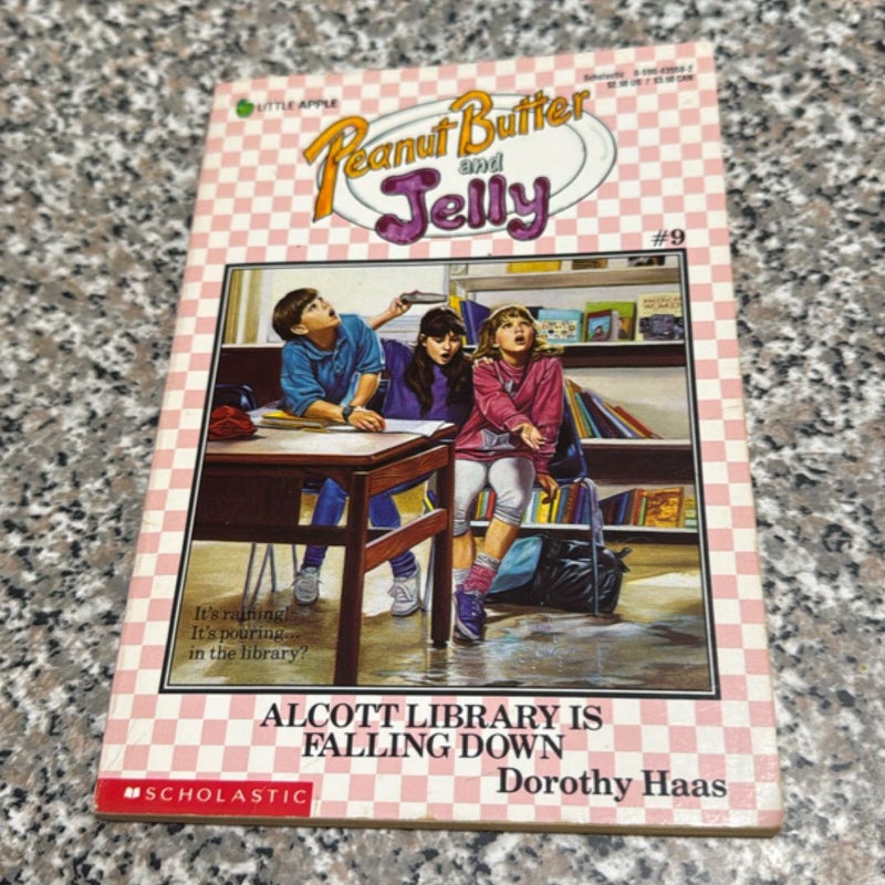 Peanut butter and jelly Alcott library is falling down