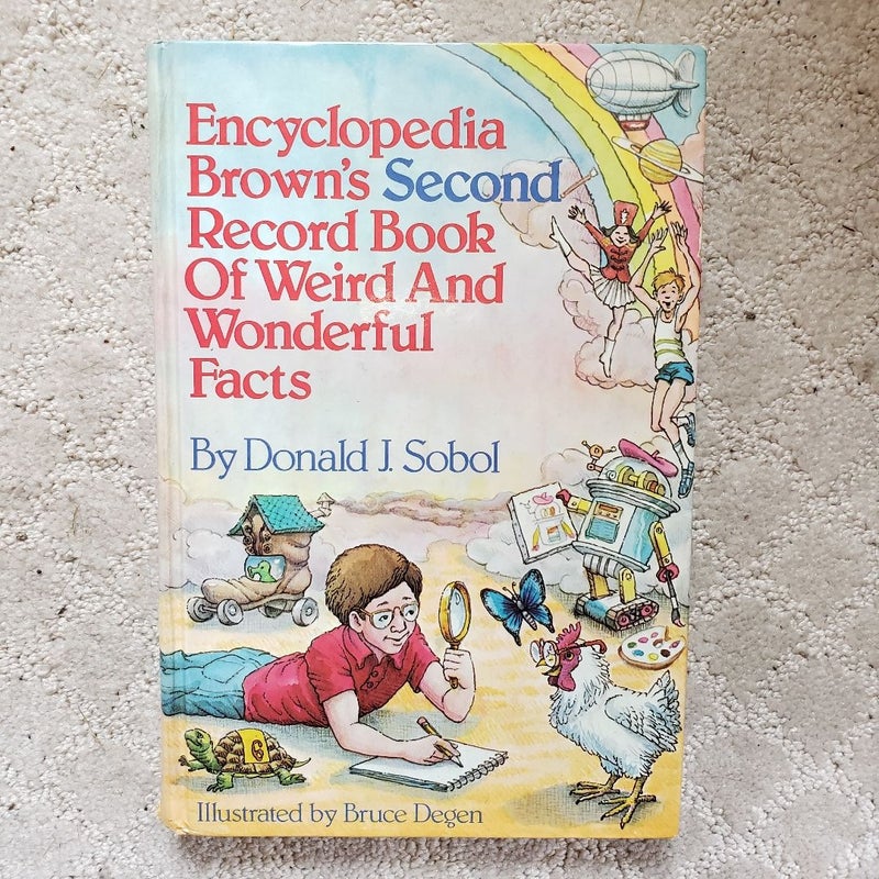 Encyclopedia Brown's Second Record Book of Weird and Wonderful Facts (1st Printing, 1981)