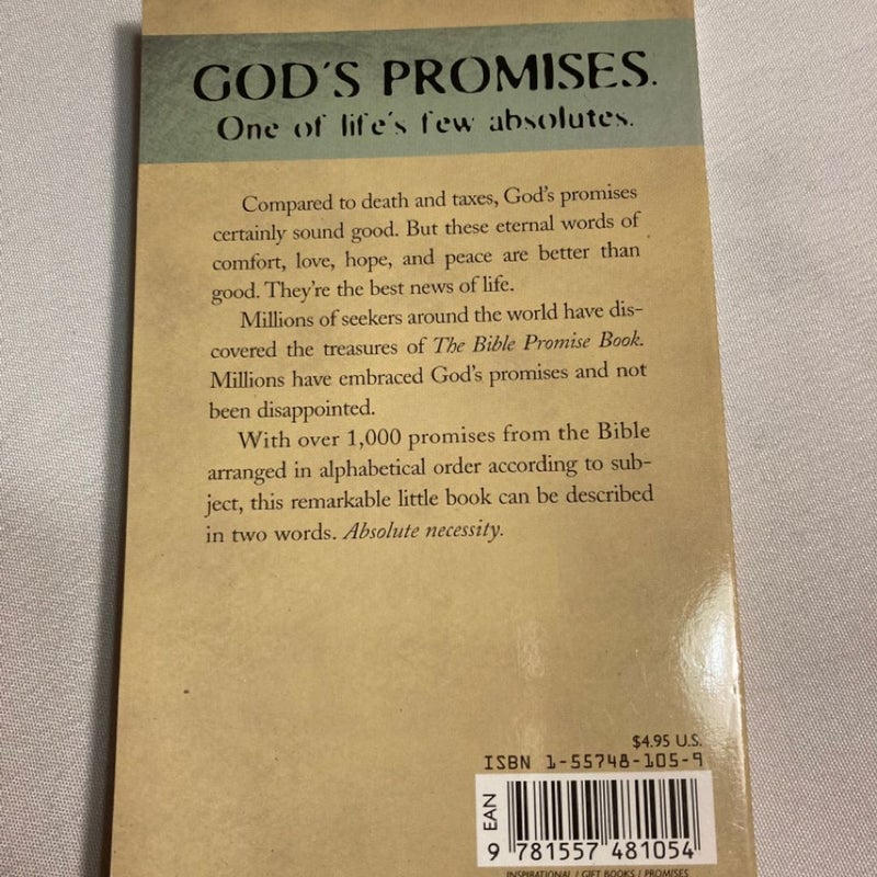 The Bible promise book