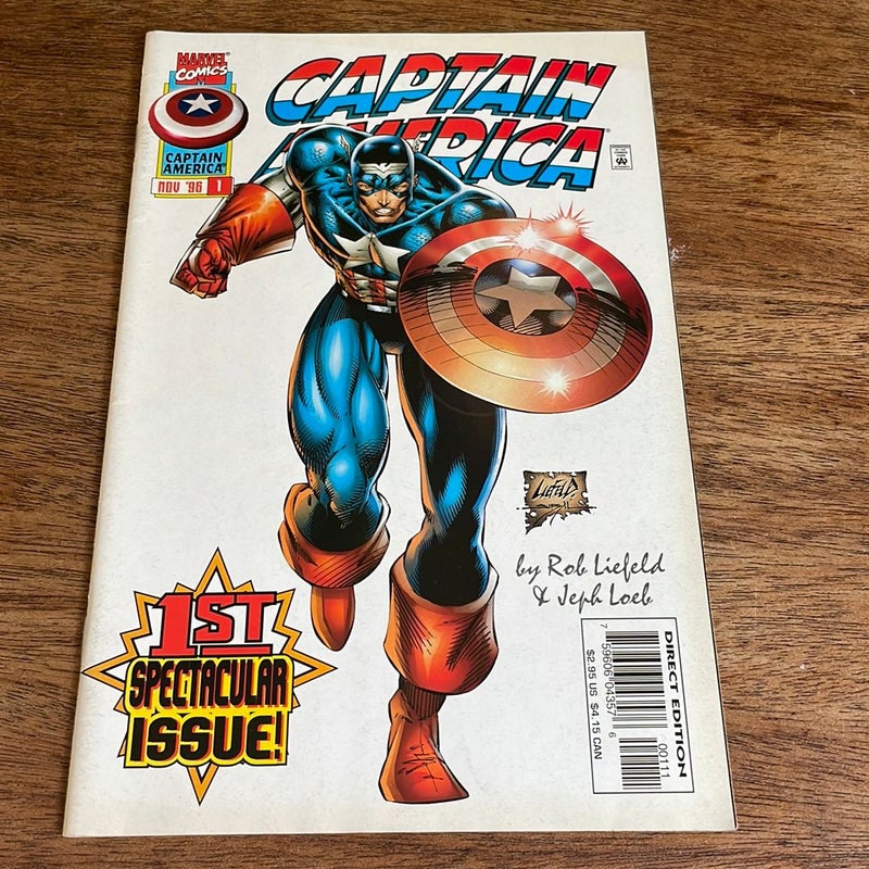 Captain America comic 1 Nov 1996