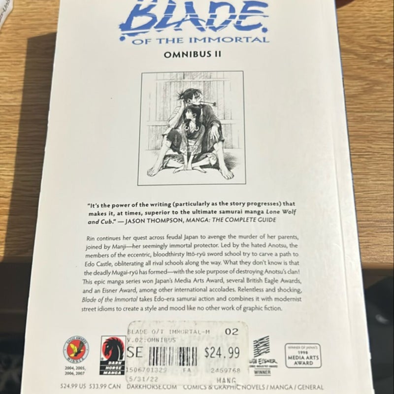 Blade of the immortal omnibus 2 