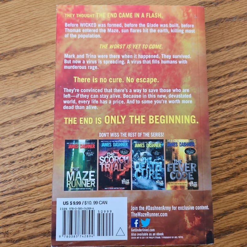 The Kill Order (Maze Runner, Book Four; Origin)