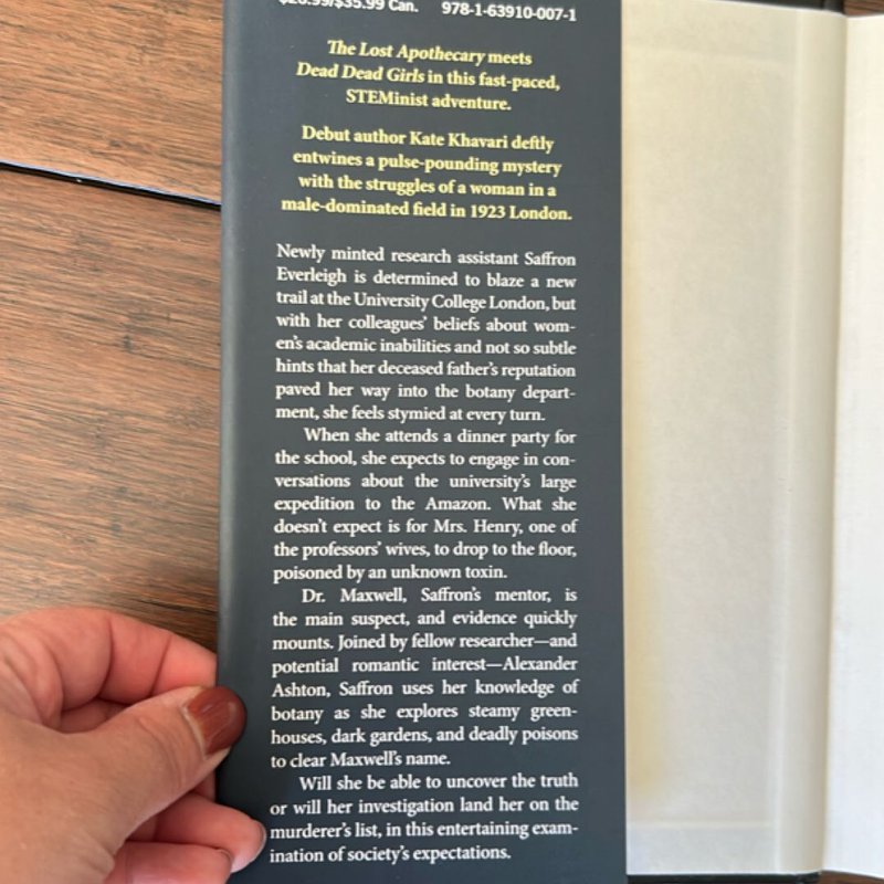 A Botanist's Guide to Parties and Poisons