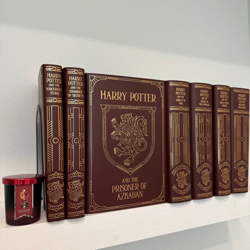 Complete Harry Potter Series-Gryffindor