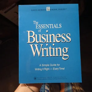 Essentials of Business Writing