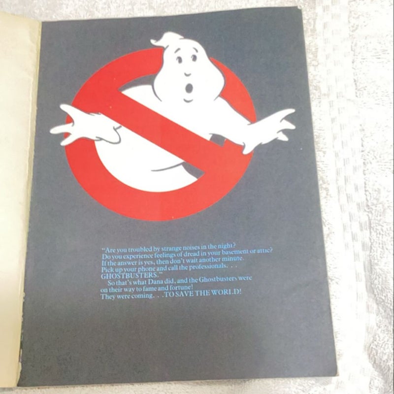 Ghostbusters A Storybook by Anne Digby Over 70 Full Color Photos