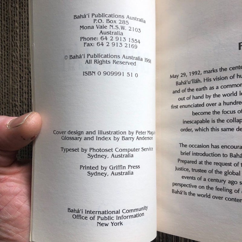 Baha'u'llah - General Edition