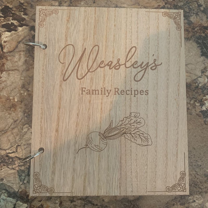 Weasley’s Recipe book