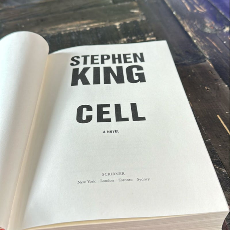 Cell (1st ed 1st printing)