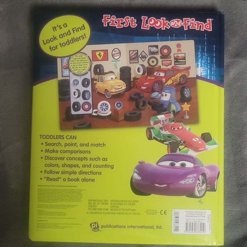Disney Car 2 First Look and Find Book