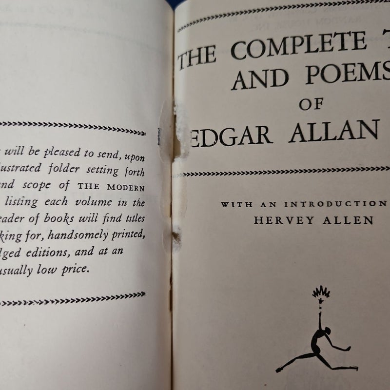 Modern Library's: The Complete Tales and Poems of Edgar Allen Poe
